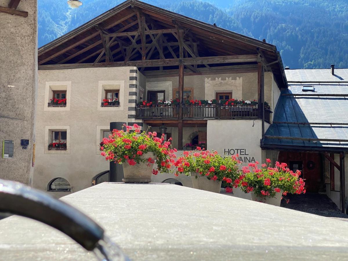 Hotel Chasa Chalavaina Mustair Bagian luar foto